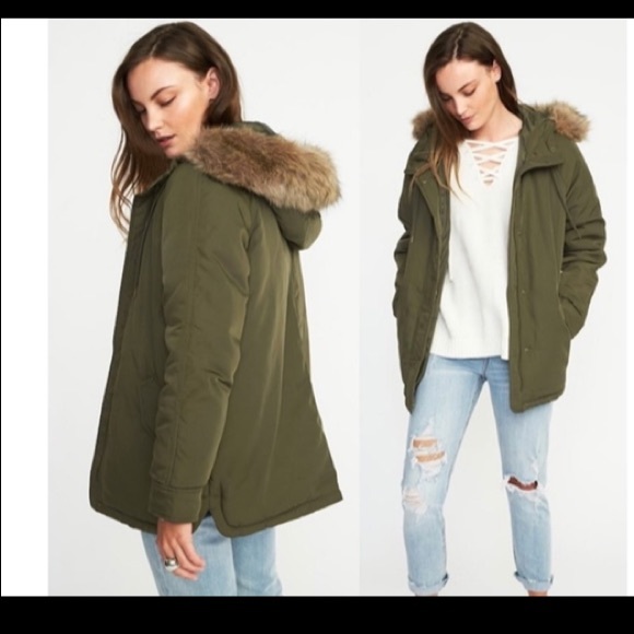 old navy parka jacket